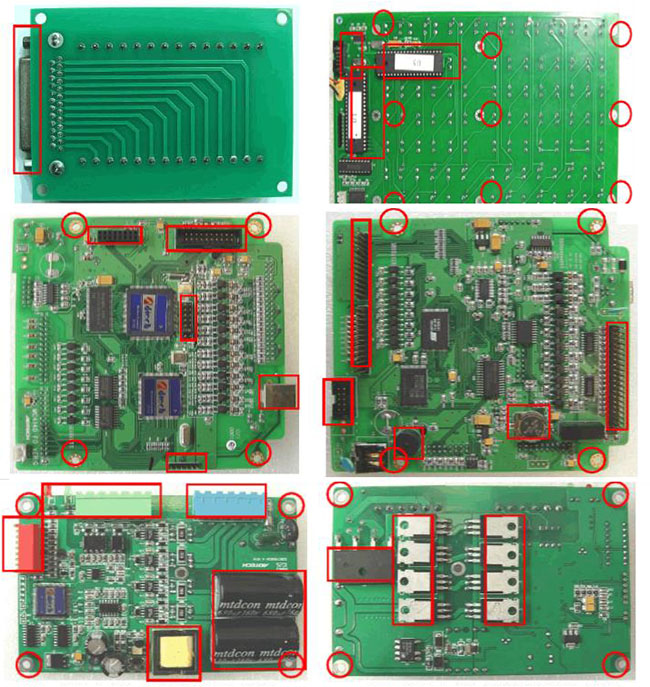 pcb線(xiàn)路板不可涂刷三防漆區域
